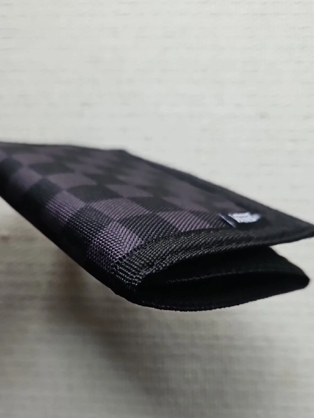 VANS BLACK CHECKERBOARD WALLET